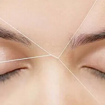 Sildne Eye brow Threading tool, Body Hair Threading Epilator Women Convenient Facial Hair Remover Tool Defeater Makeup Beauty Tool Hair Threading Machine