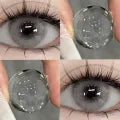 Shade Name: Euro Grey, Soft Color Contact Lenses / Eye Lenses / Fashion Lenses / Cosmetics Lenses High Quality Lenses With Free Starter Kit