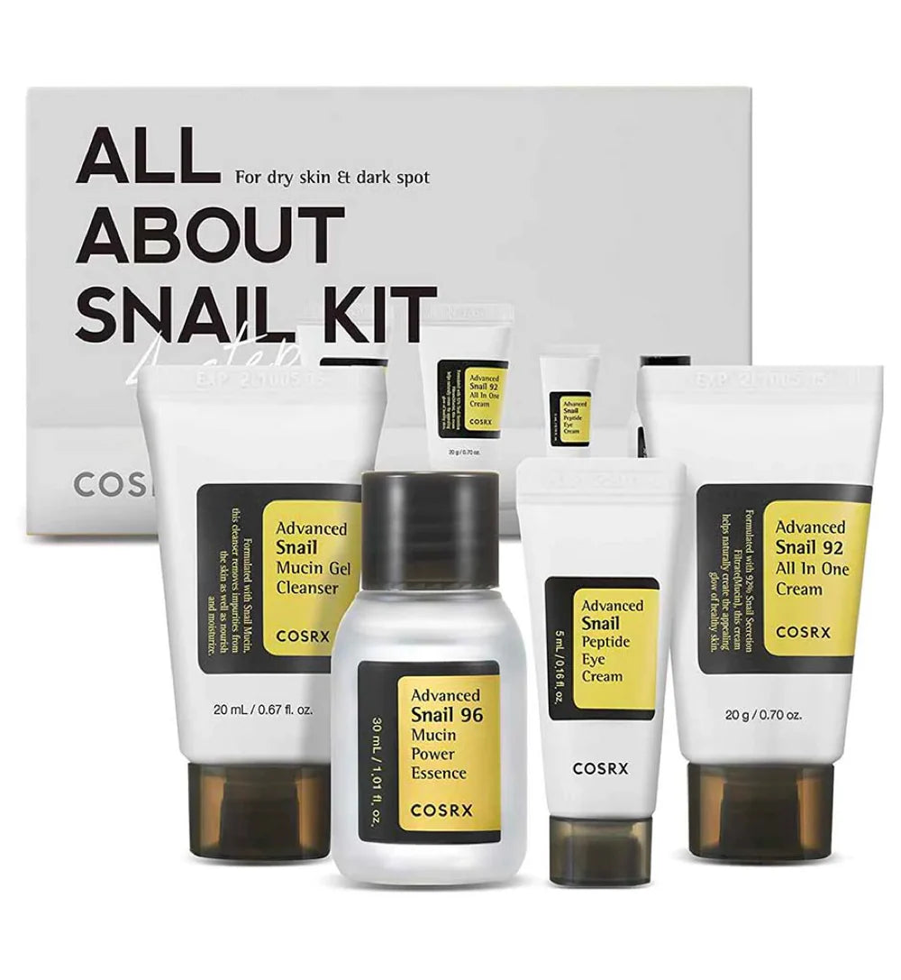 Cosrx Advanced Snail All About Snail Kit 4 Step