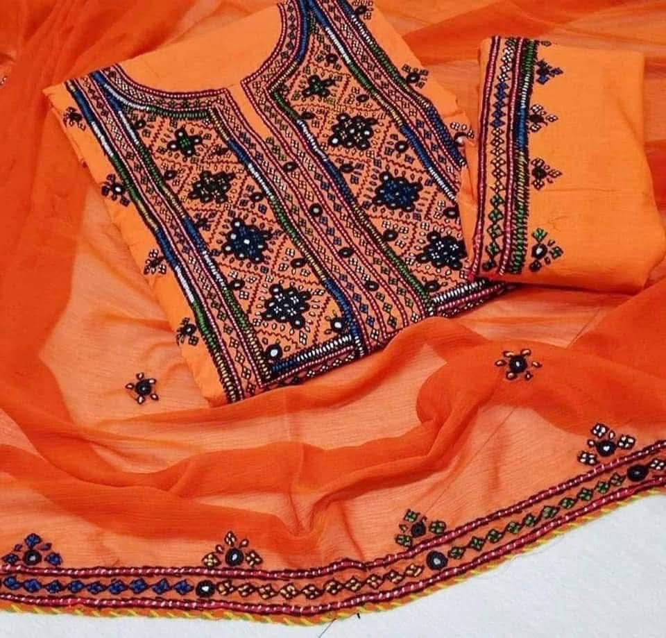 Fancy Balochi Heavy Needle Work dresses