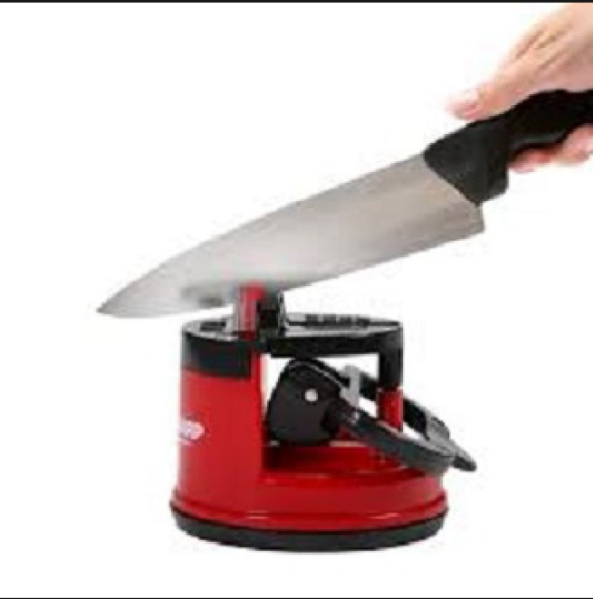 Kitchen Knife Sharpener With Suction Pad