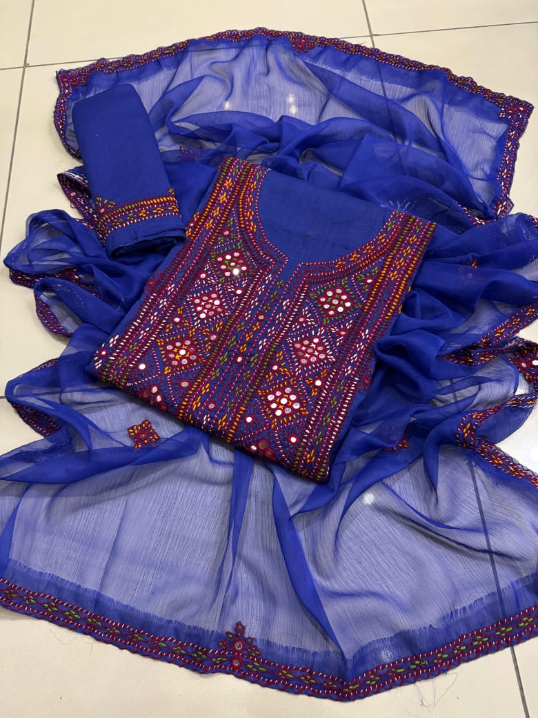 Fancy Balochi Heavy Needle Work dresses