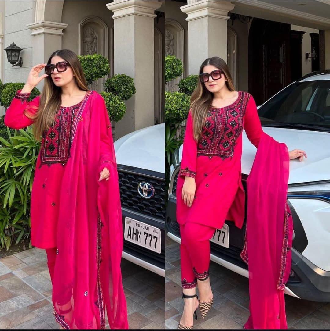 Fancy Balochi Heavy Needle Work dresses