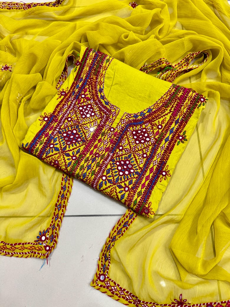 Fancy Balochi Heavy Needle Work dresses