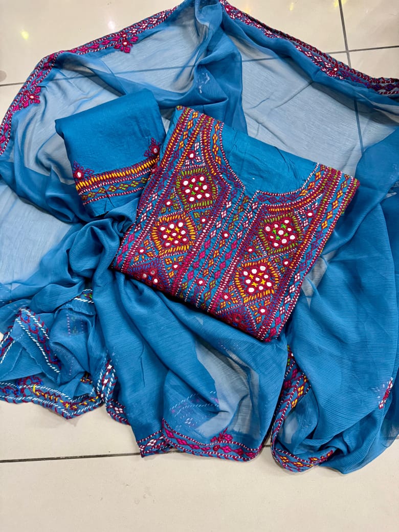 Fancy Balochi Heavy Needle Work dresses