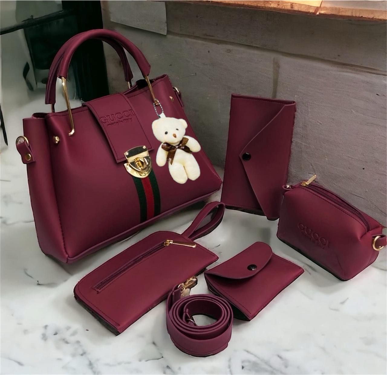 Gucci 5pcs Lock Style High Quality Bag
