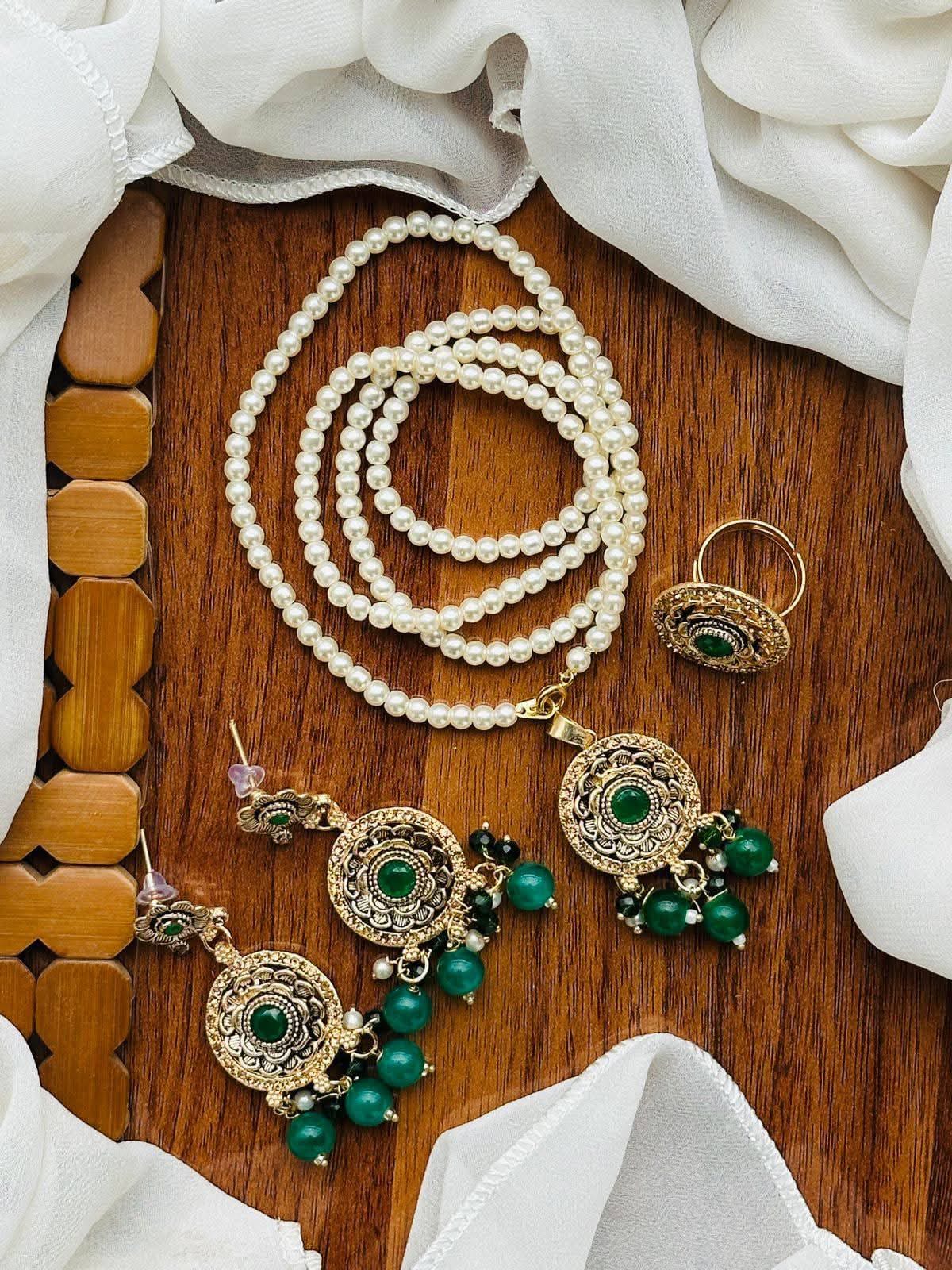 Beautiful Rajwari style zarqoon combo set
