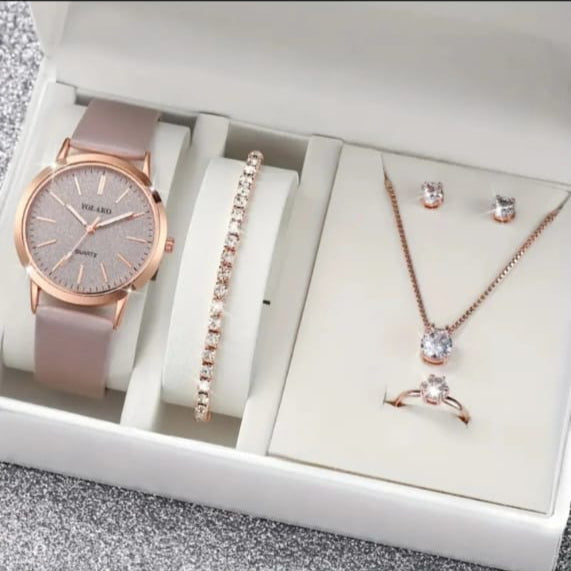 Women's 6pcs quartz x Movement: Quartz Watches