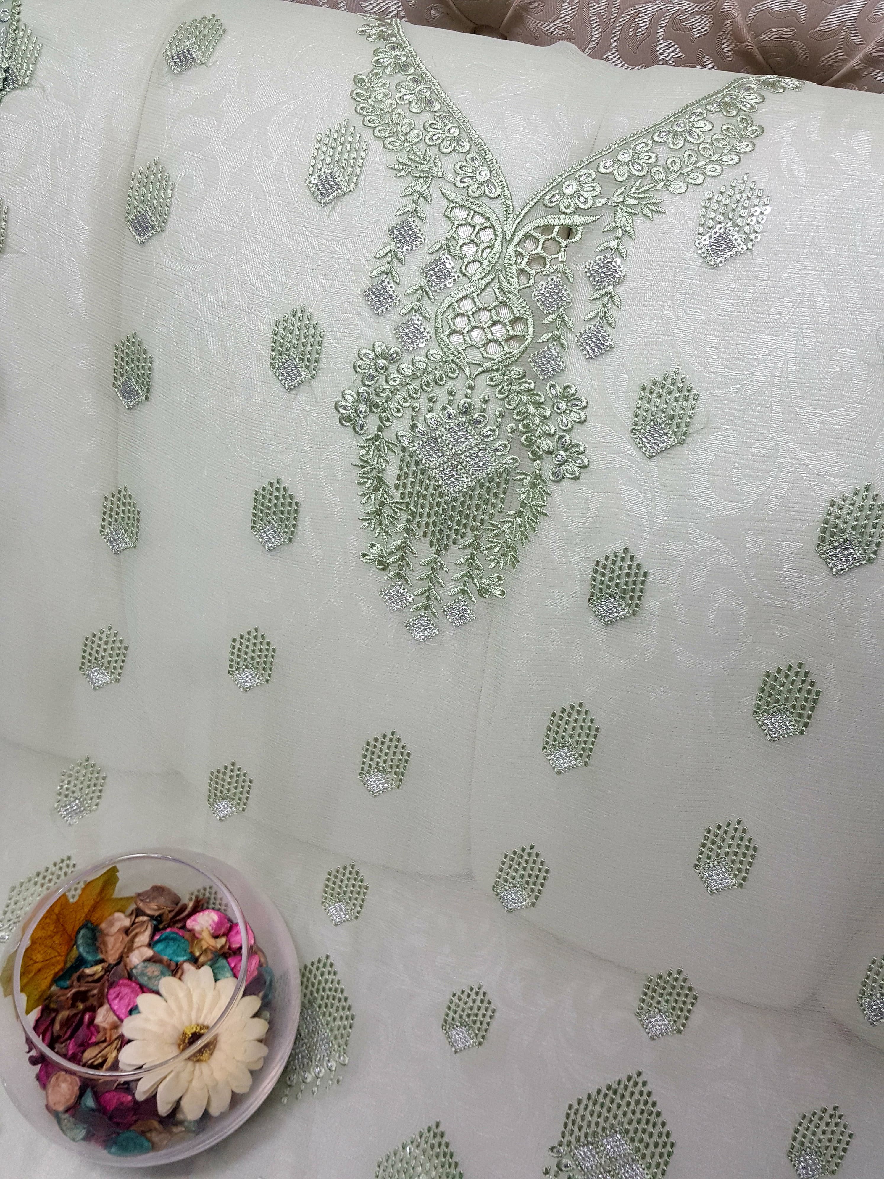 Beautiful Maria B Embroidered Chiffon Collection Cutwork ; EMBroidered Stylish Chiffon Collection