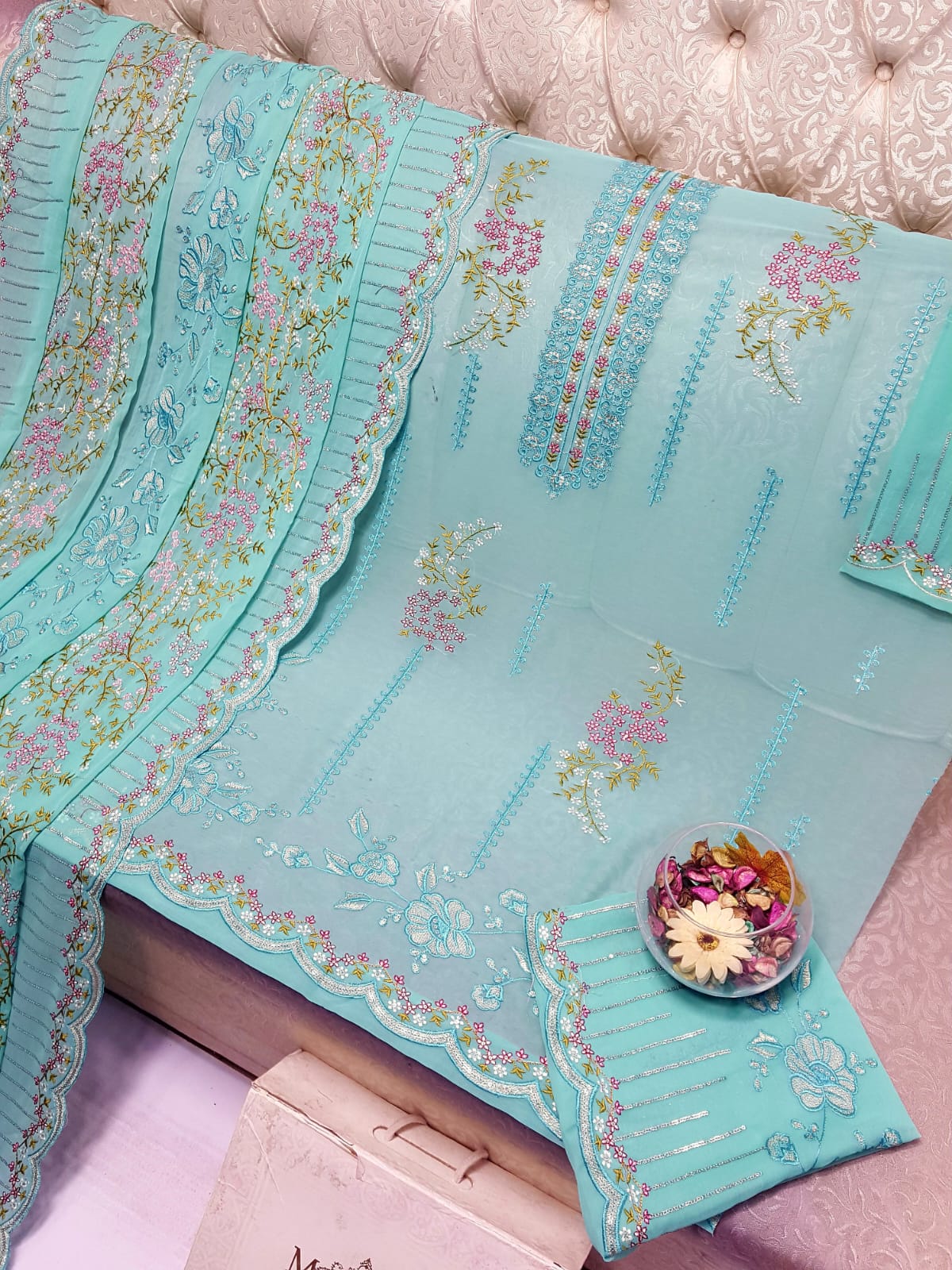 Beautiful (Mbroidered) By Maria.B Wedding Formal Suits Collection