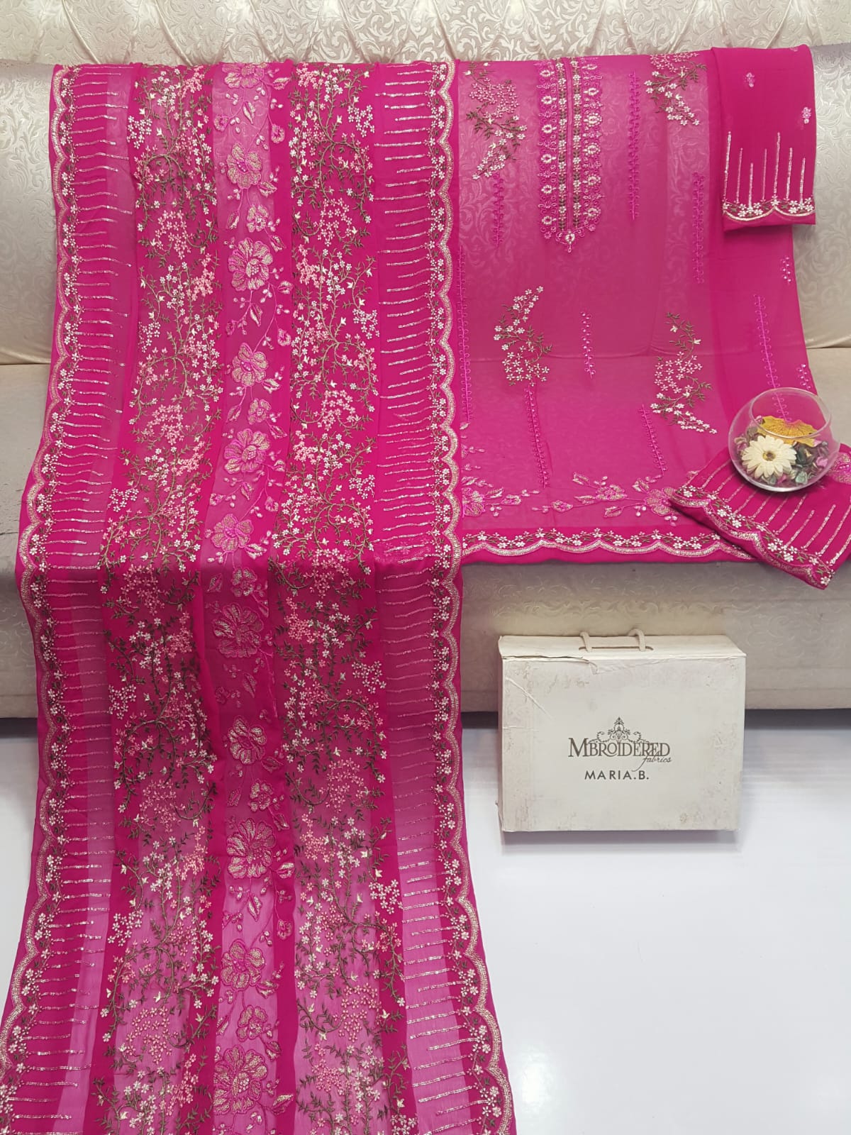 Beautiful (Mbroidered) By Maria.B Wedding Formal Suits Collection