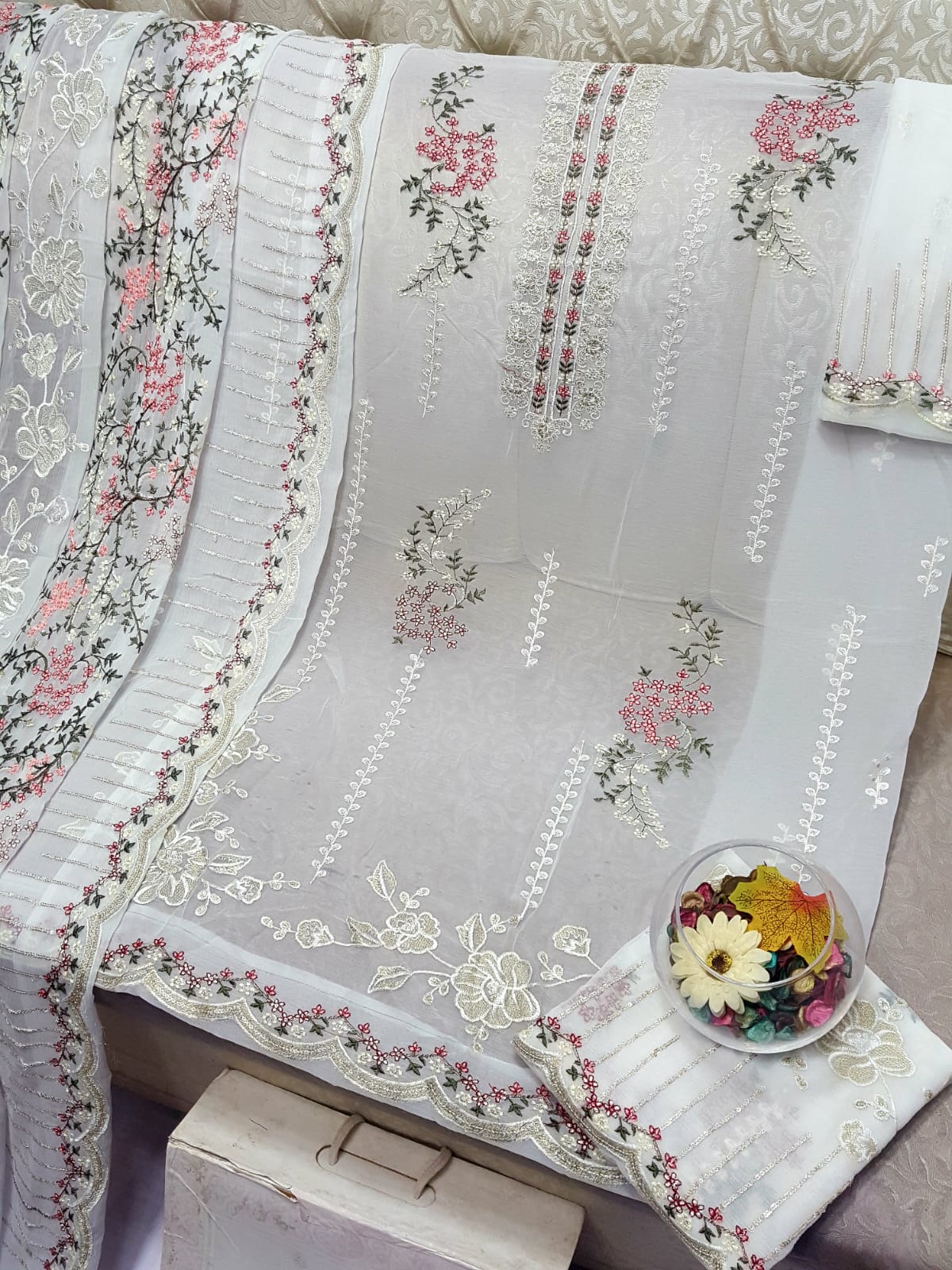 Beautiful (Mbroidered) By Maria.B Wedding Formal Suits Collection
