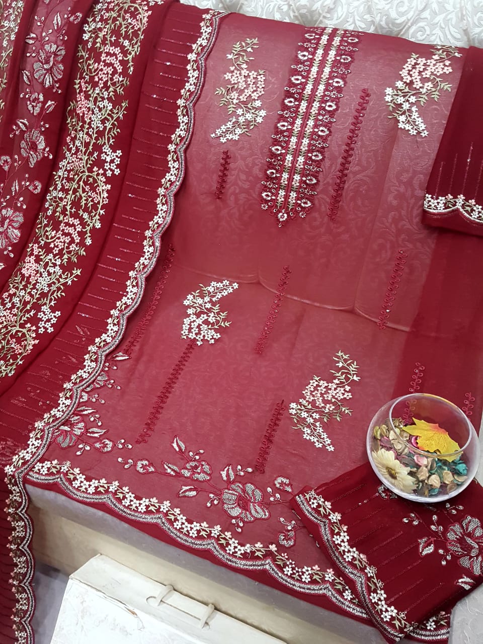 Beautiful (Mbroidered) By Maria.B Wedding Formal Suits Collection