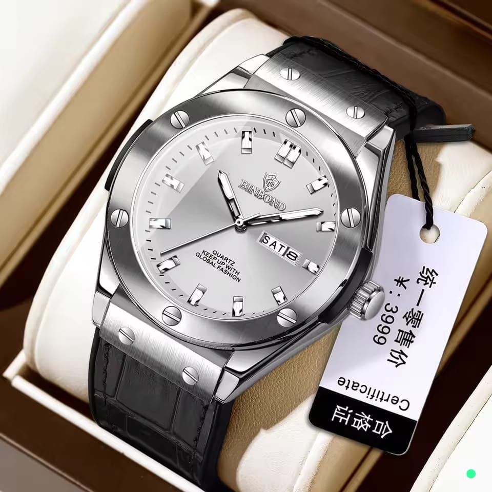 BINBOND Original Gent’s Watches – Hublot Inspired Luxury