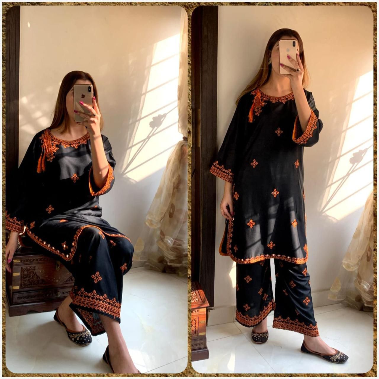 ❇New arrivals collection 💫❣ ❣ new design 2k25💫 ❇ stuff cotton 2pcs suit 👗👗