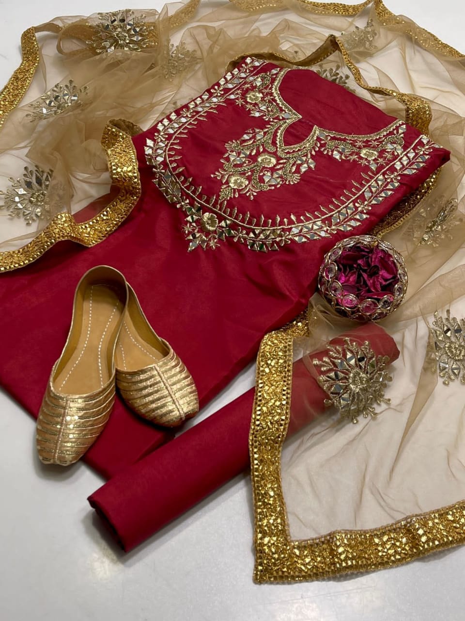 4 PCS DRESS PURE COTTON