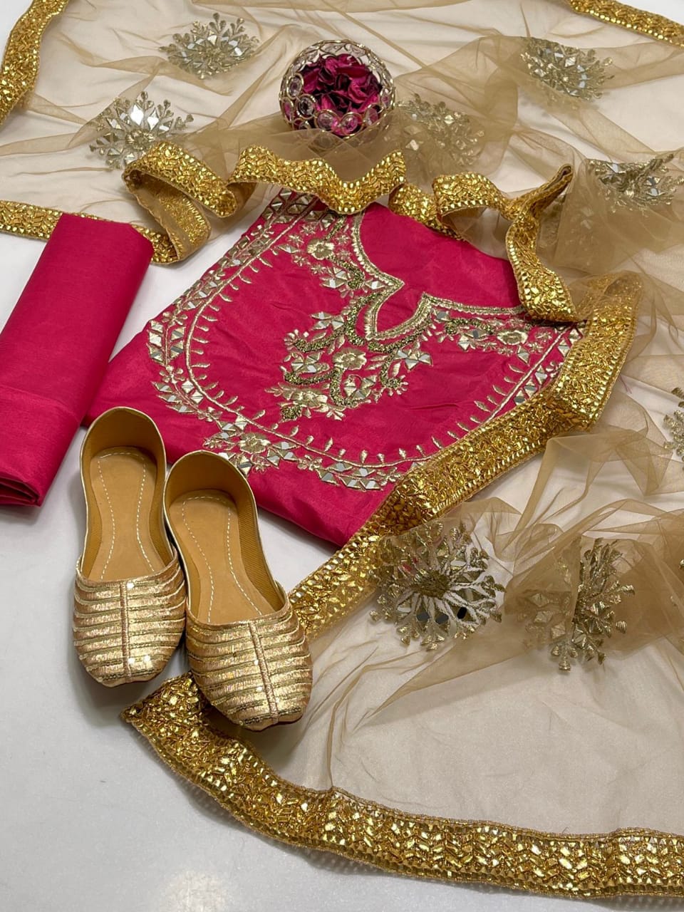 4 PCS DRESS PURE COTTON