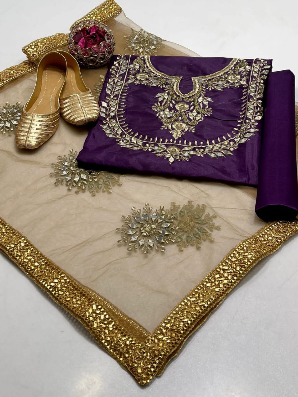 4 PCS DRESS PURE COTTON