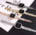 Full Diamond Touch Screen LED Watch Steel Chain