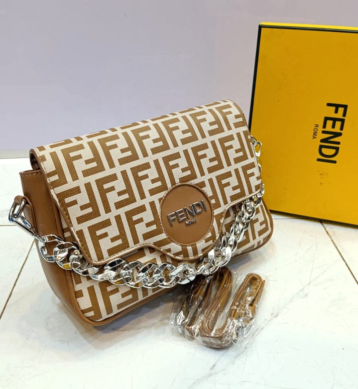 Fendi stylish bag with long strap