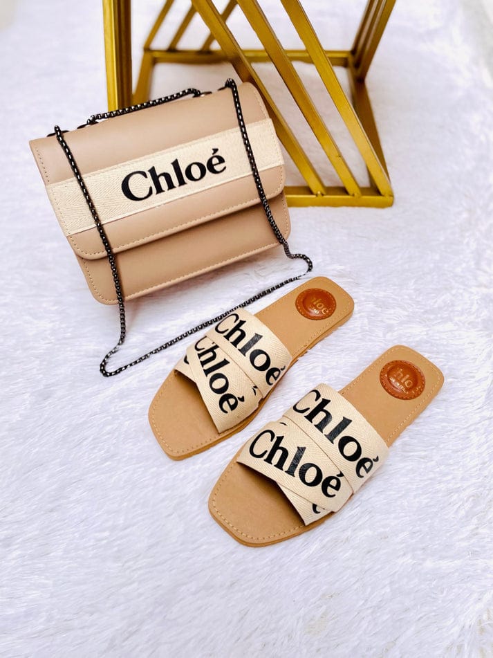 Chloe Slipper Bag Set