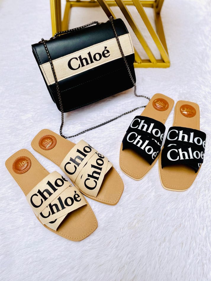Chloe Slipper Bag Set