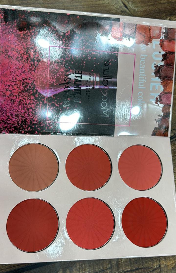 Mocallure eye shade book
