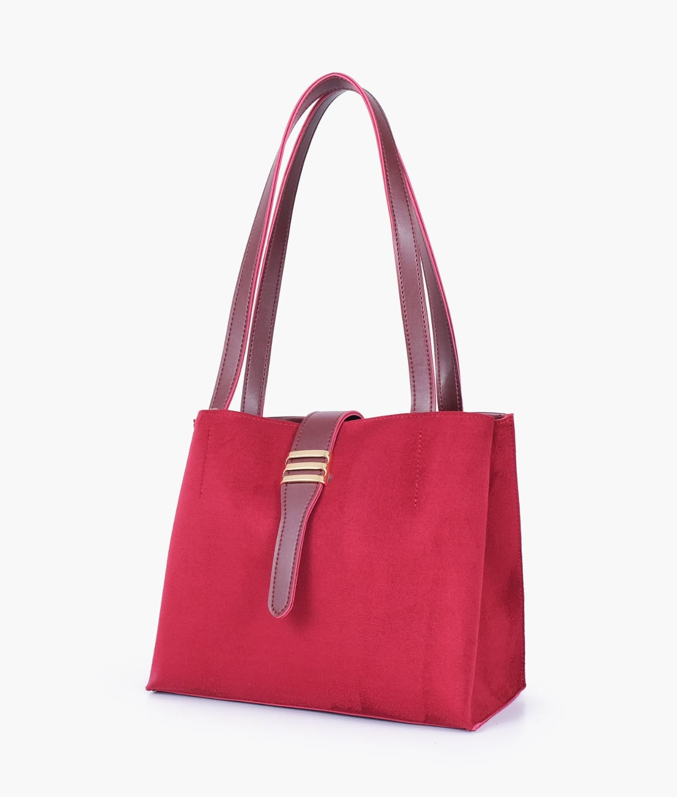 suede mini tote bag