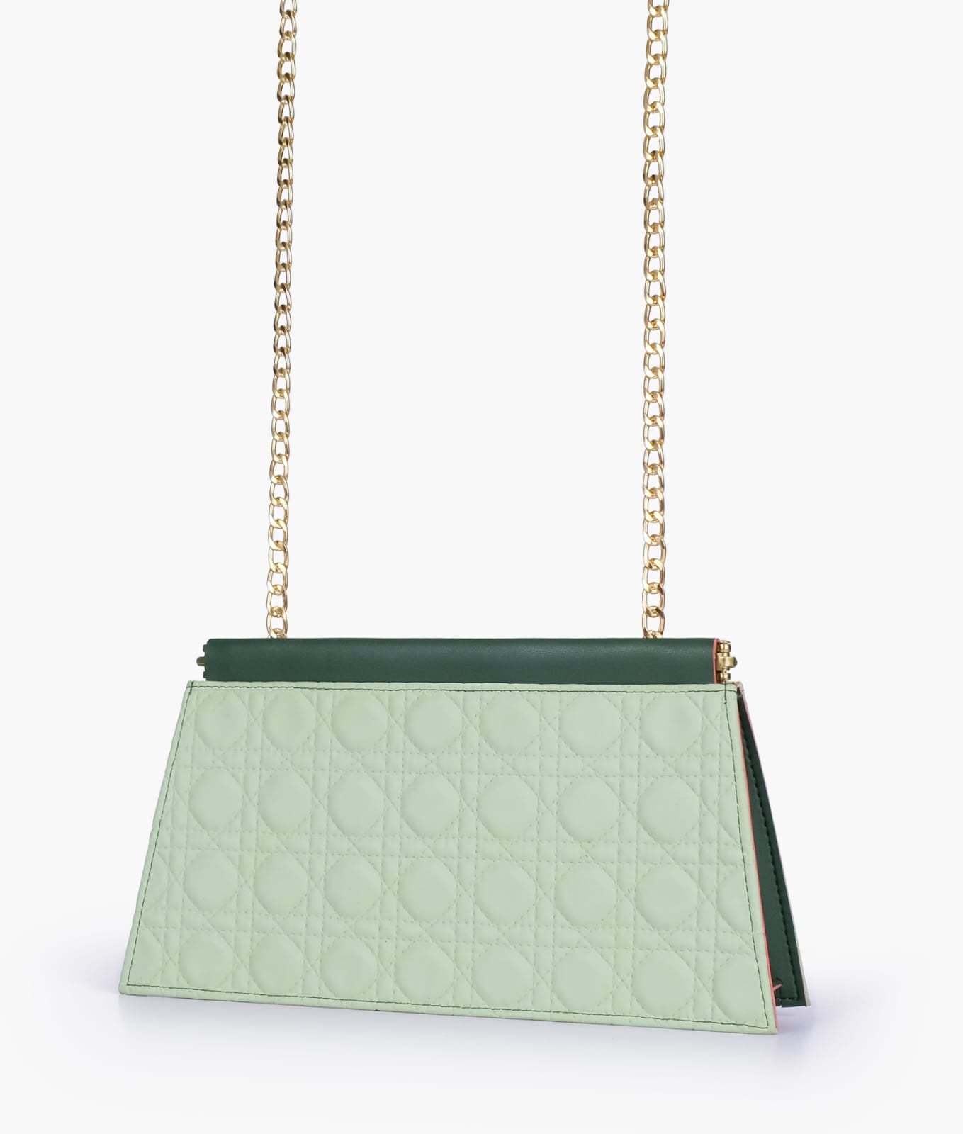 evening clutch with snap closure