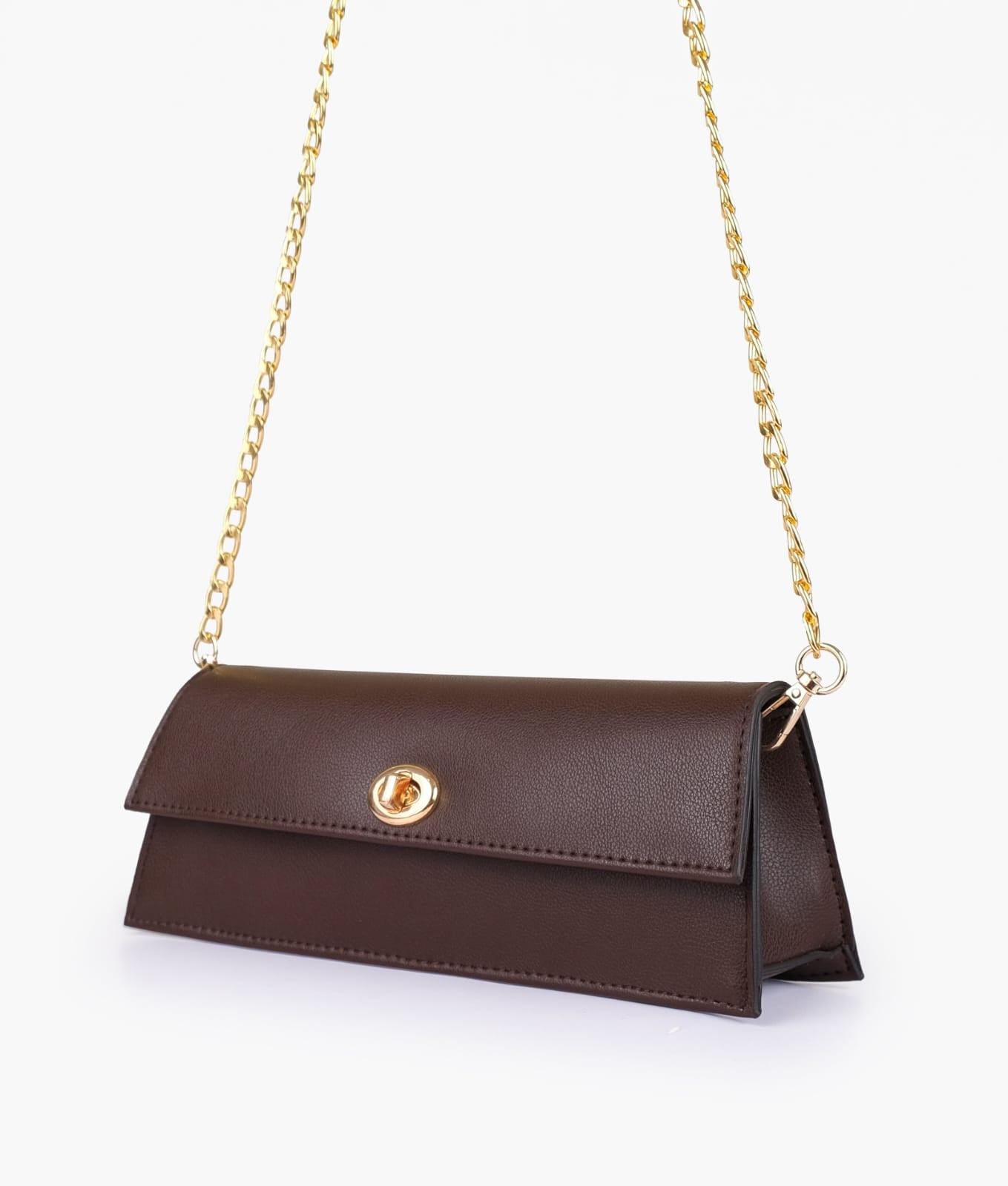 elongated clutch bag