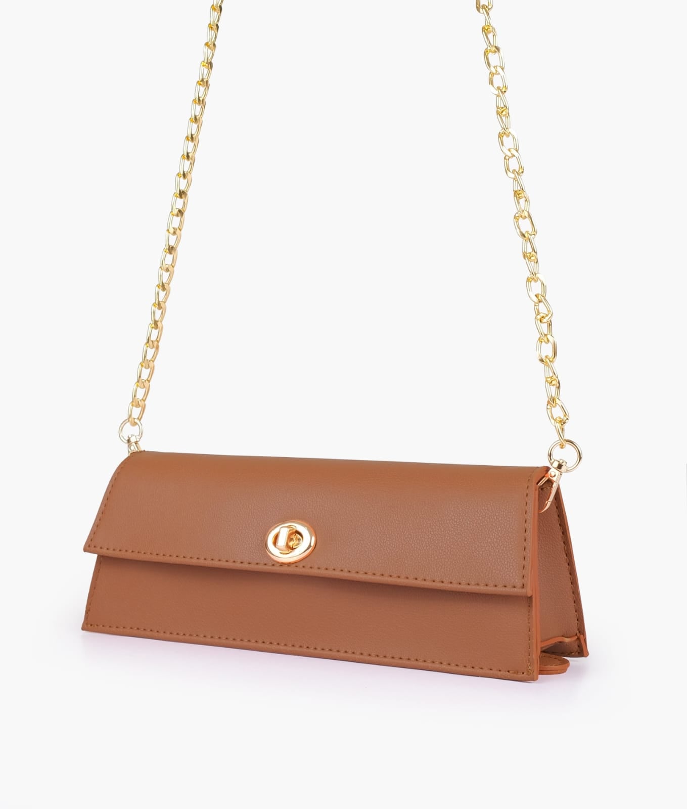 elongated clutch bag