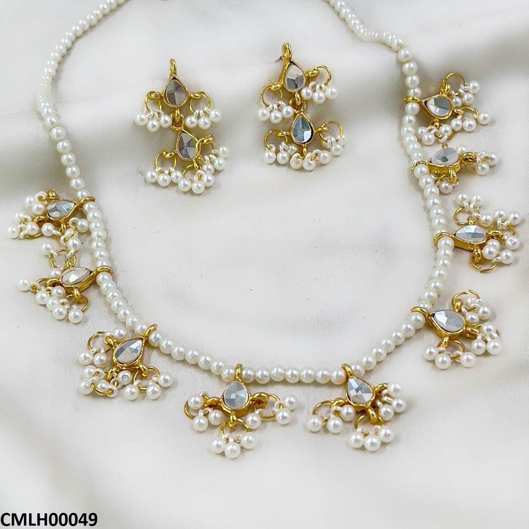 Tear Pearl Drop Mala Set