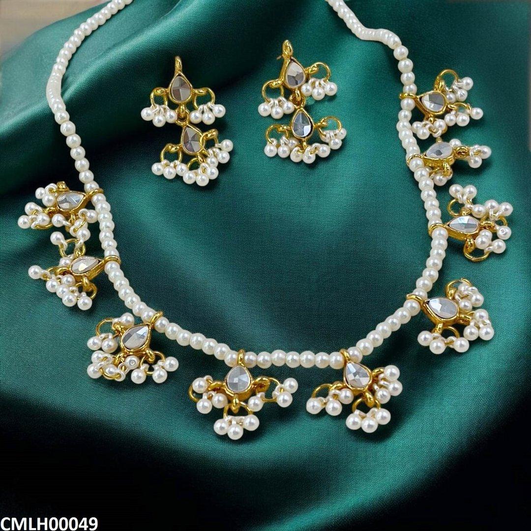 Tear Pearl Drop Mala Set
