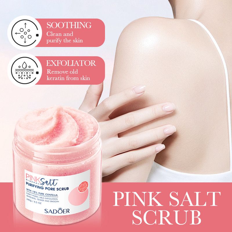 Pink Salt Scrub