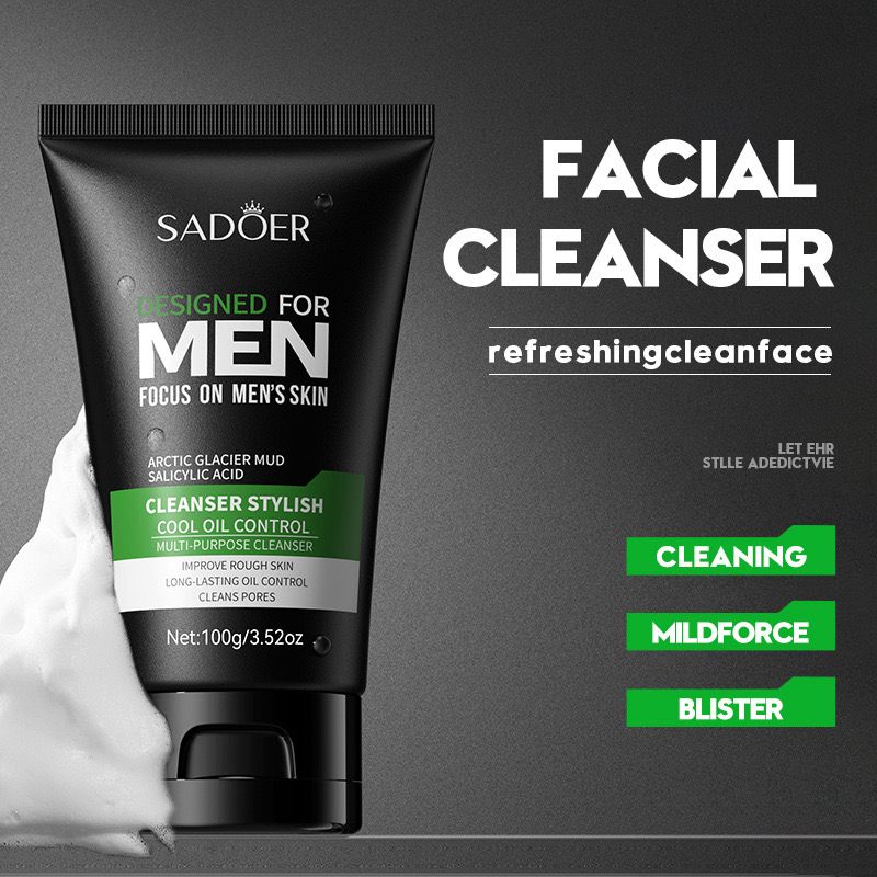 SADOER FACIAL CLEANSER FOR MEN