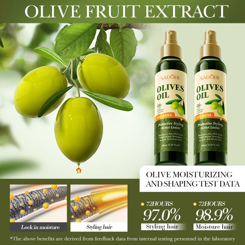 Olives Oil Gel Water