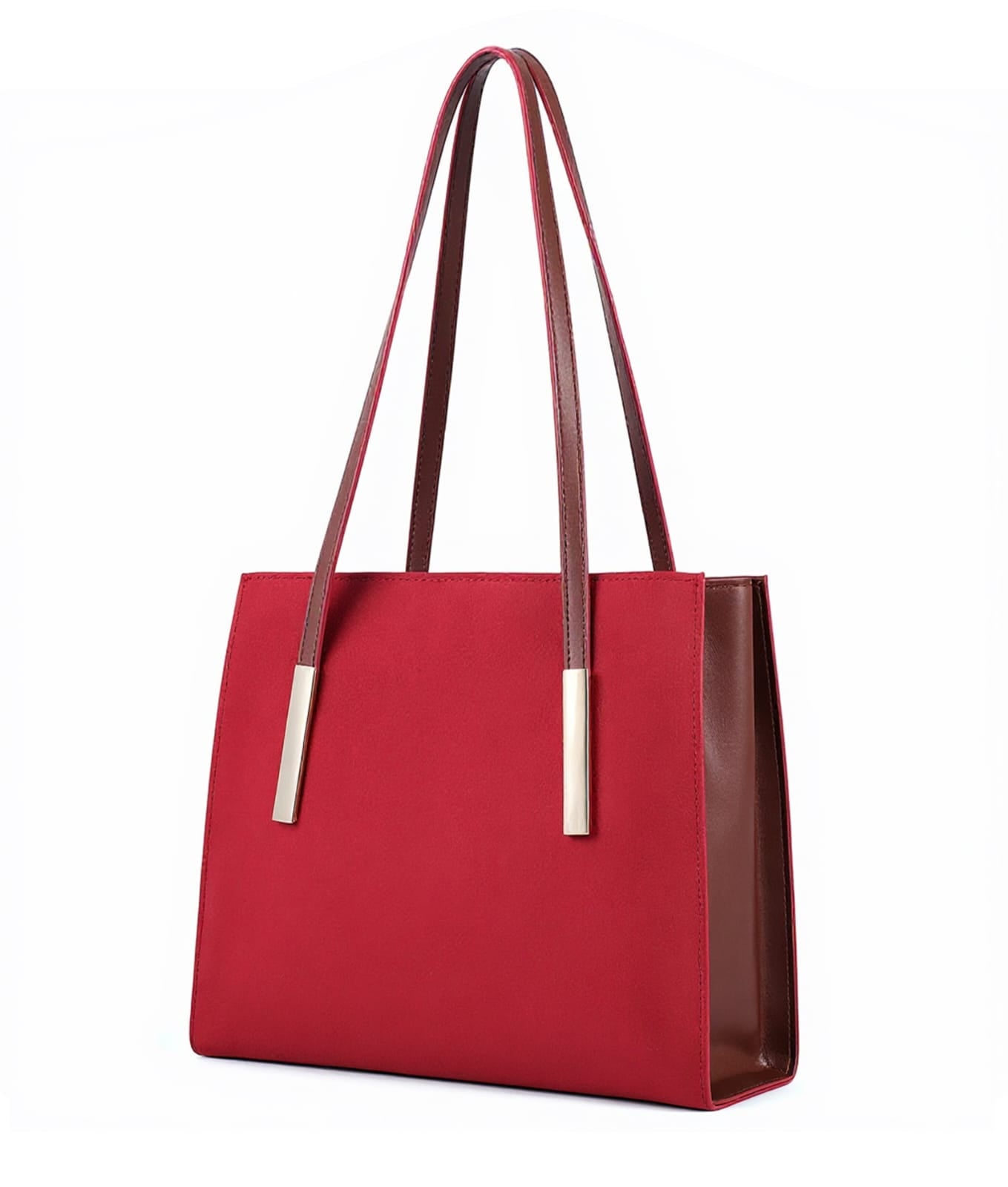 zipper shoulder bag with long handle