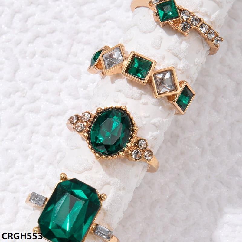 4 Casual Midi Rings