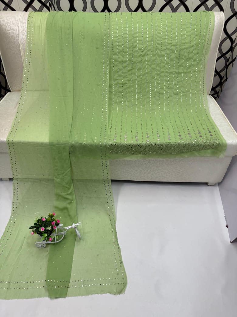 HAND MADE 🎊 Full Heavy Mukesh suits work