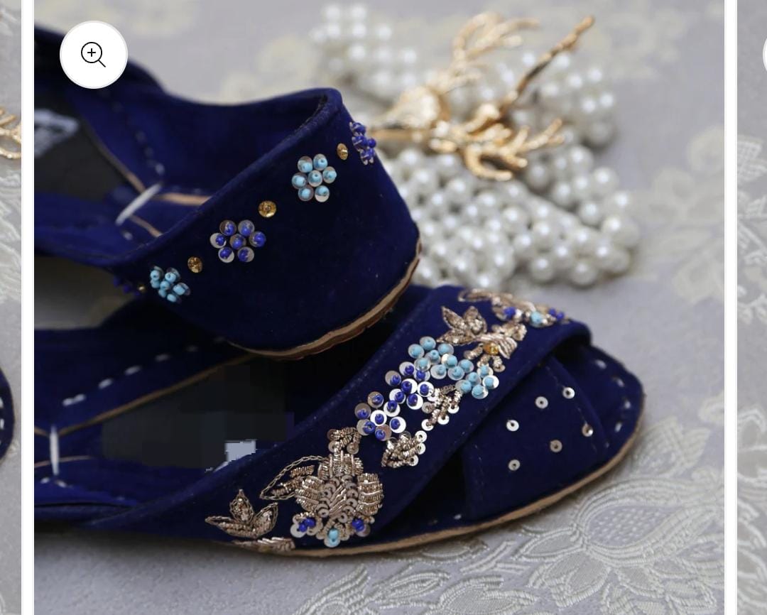 Fancy  Embroidered khussa  KHF#1