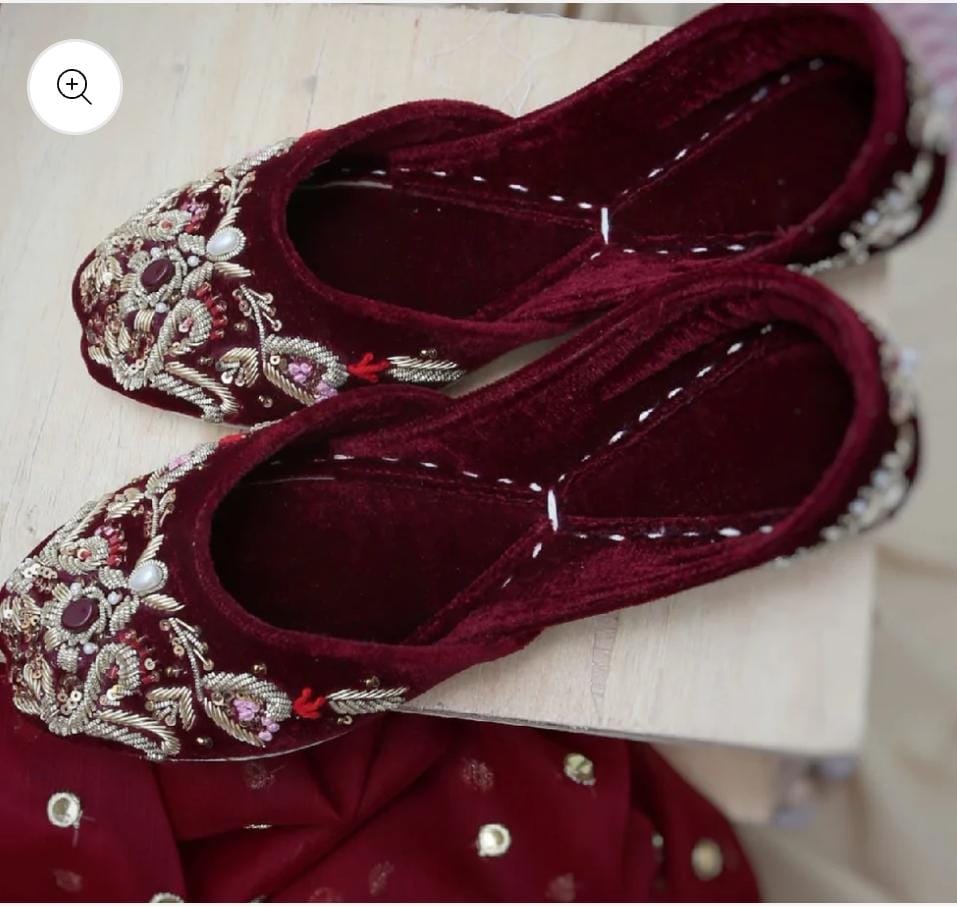 Fancy  Embroidered khussa KHF#2