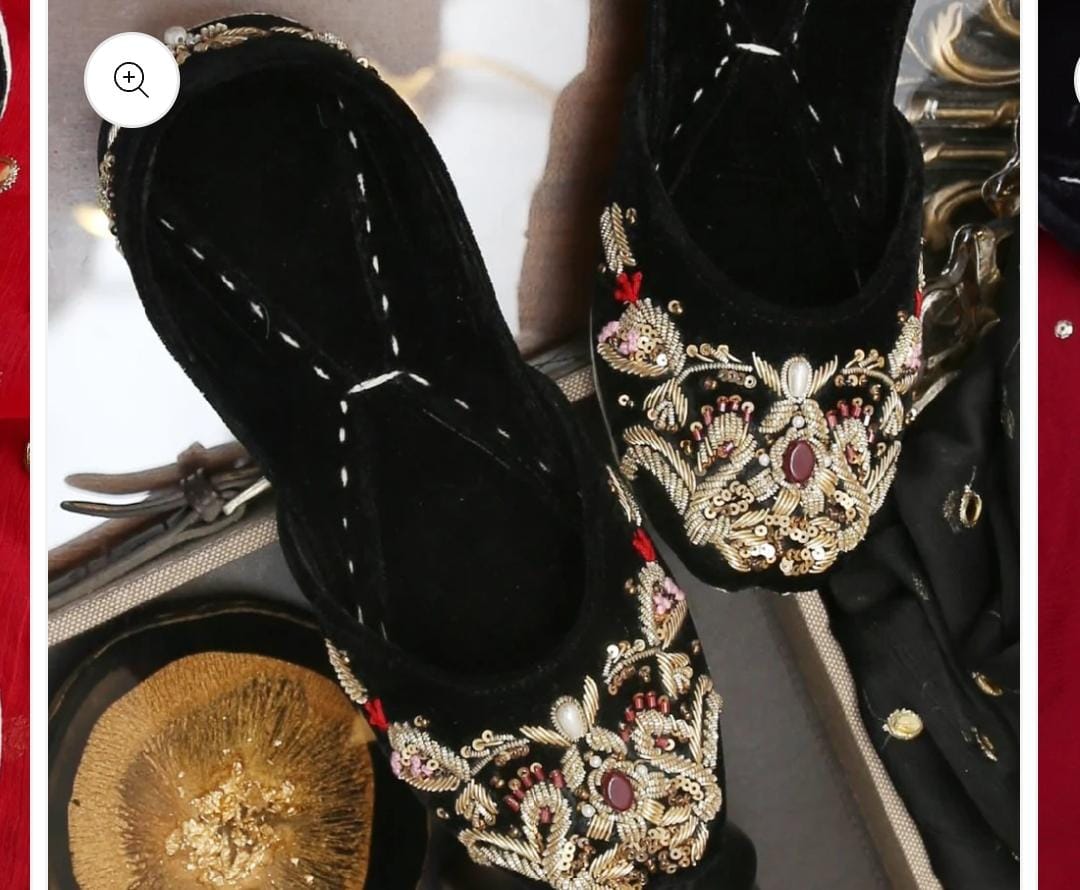 Fancy  Embroidered khussa KHF#3