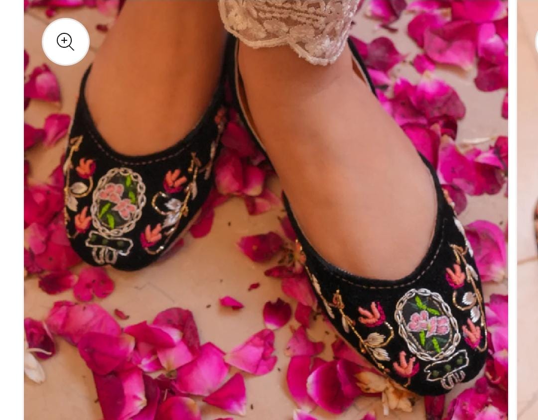 Fancy  Embroidered khussa KHF#6