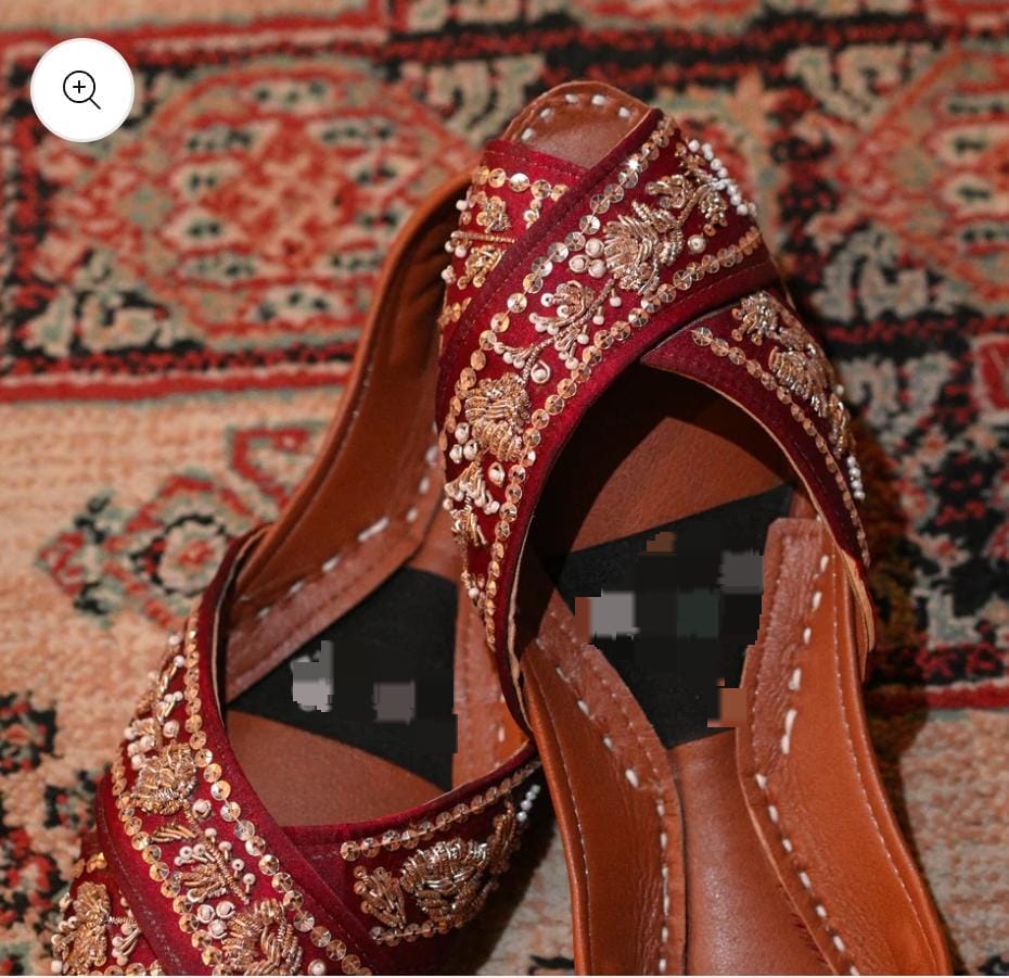 Fancy  Embroidered khussa KHF#20