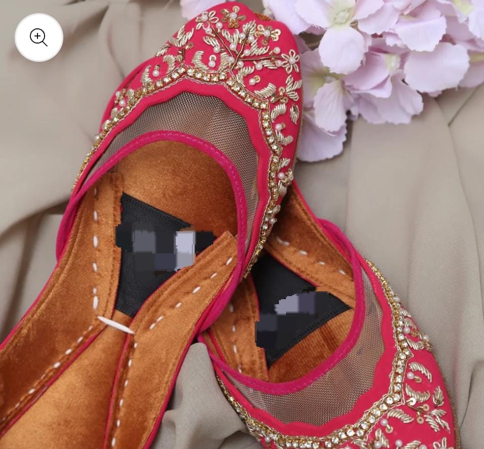 Fancy  Embroidered khussa KHF#15