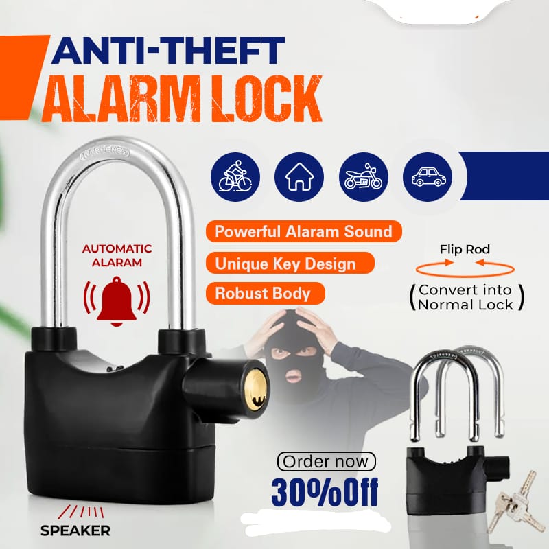 Ultimate Security – Anti-Theft Alarm Lock