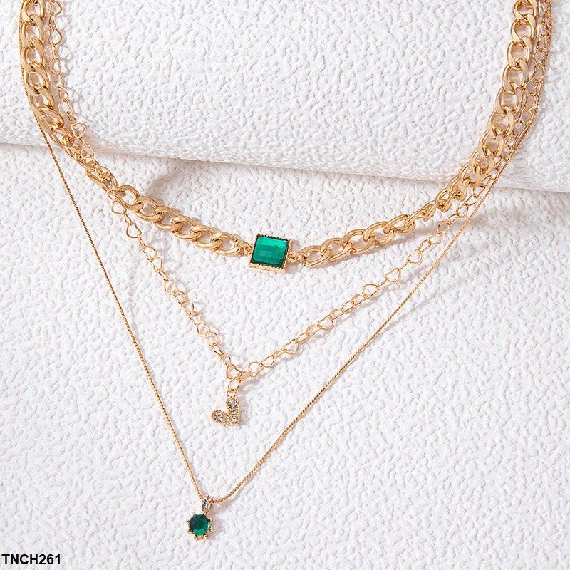 Square heart necklace