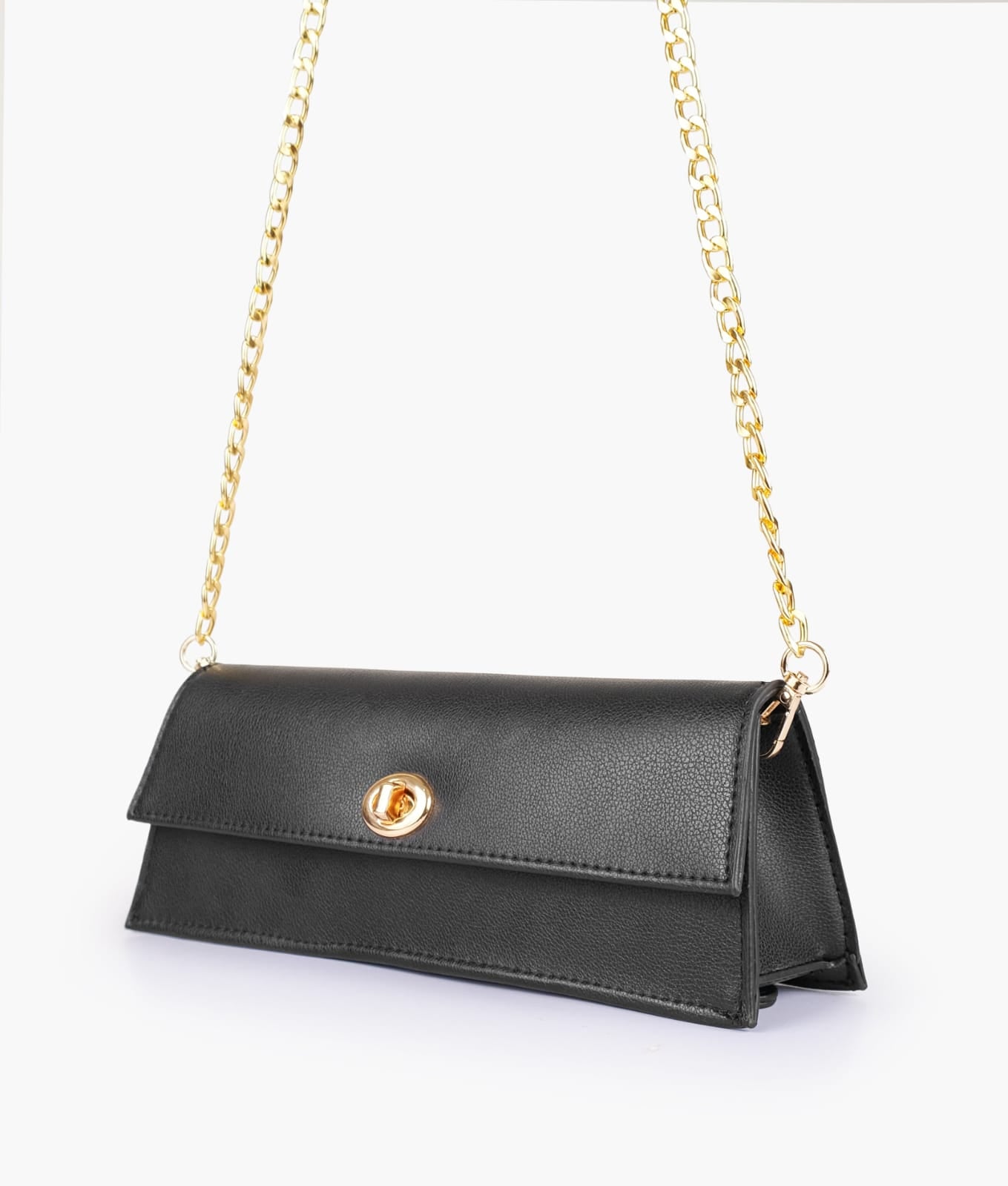 elongated clutch bag