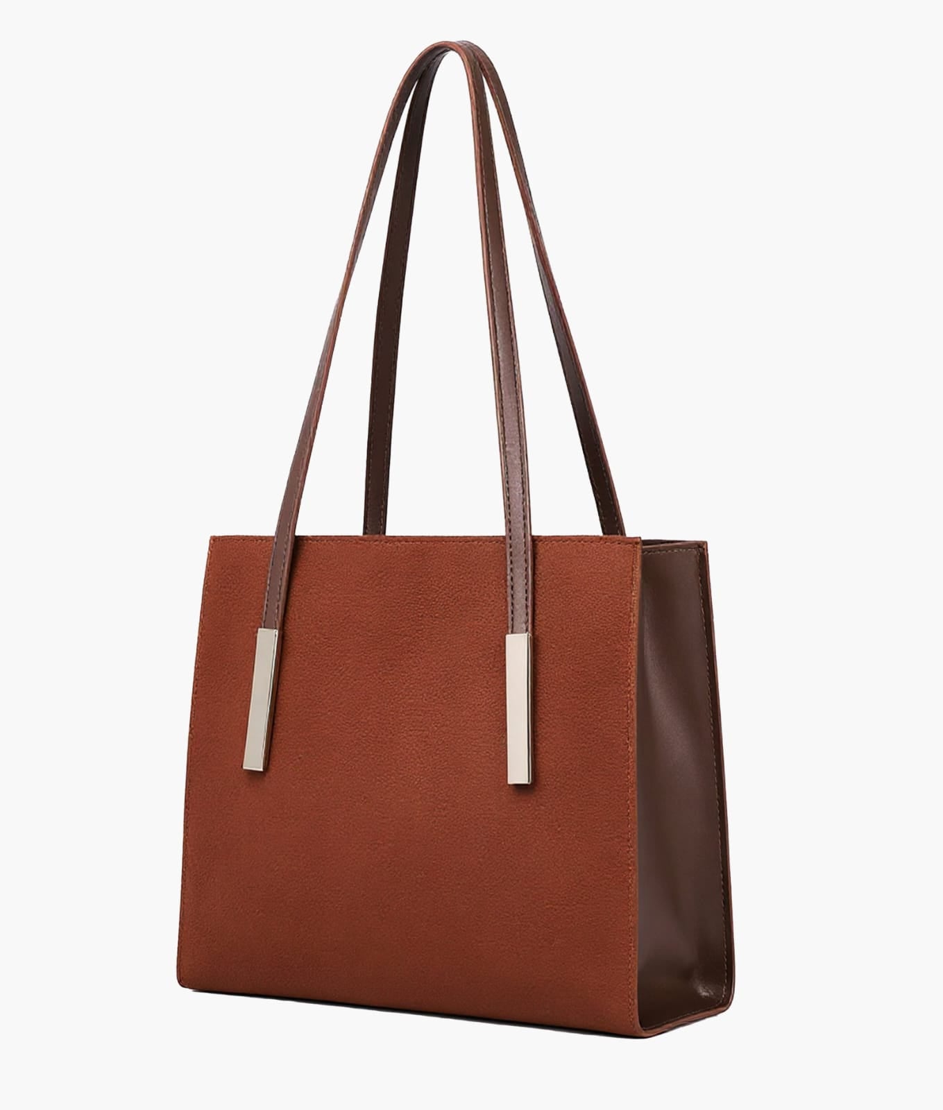 zipper shoulder bag with long handle