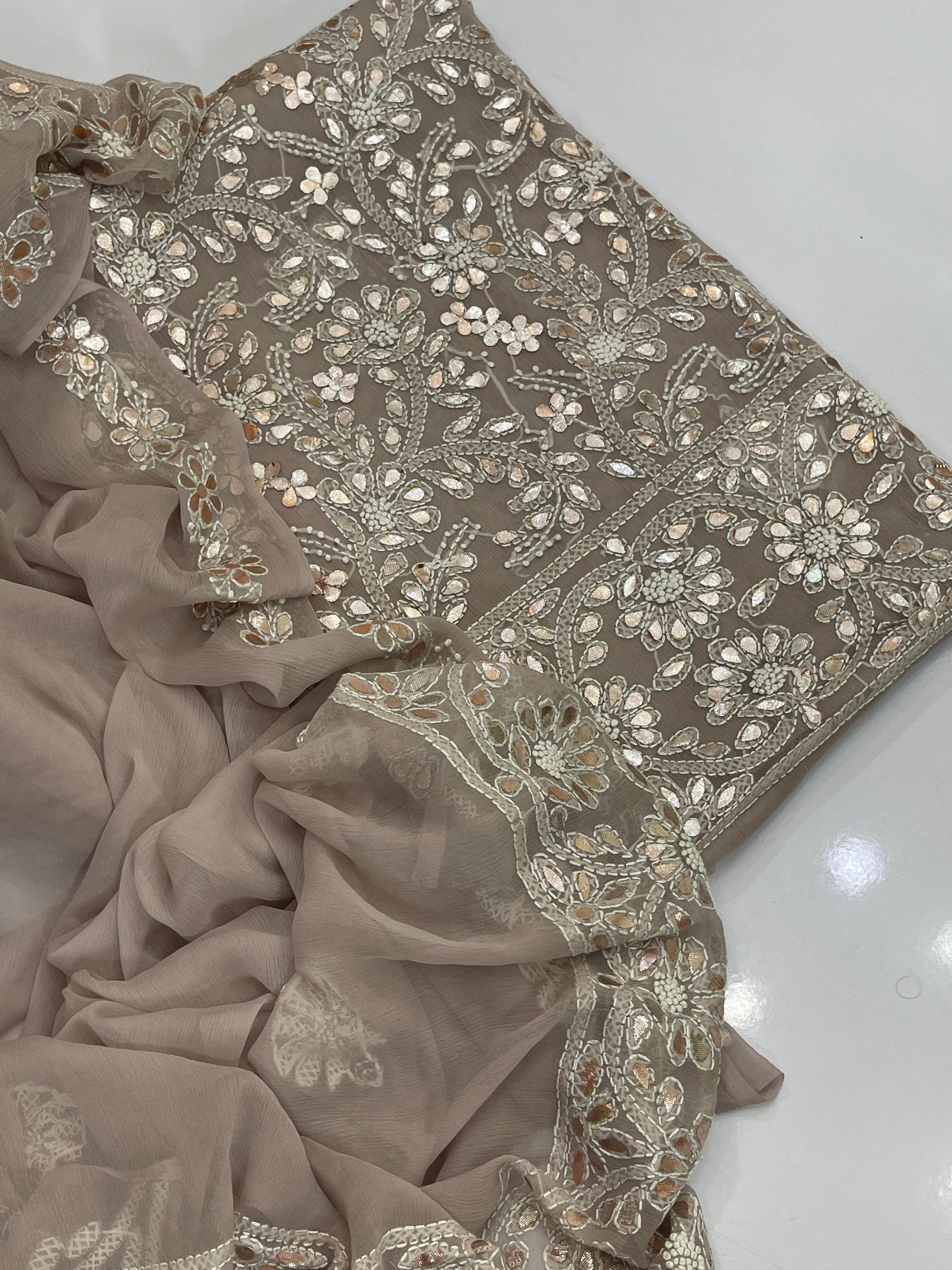 Hand made  Beautiful Press Gotta shadow Chicken jall Suits